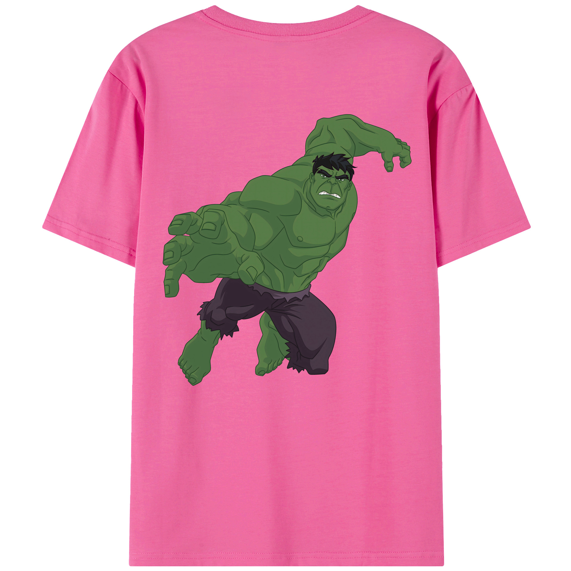 （画像用） アベンジャーズ The Avengers レディース半袖Tシャツ(バックプリント)